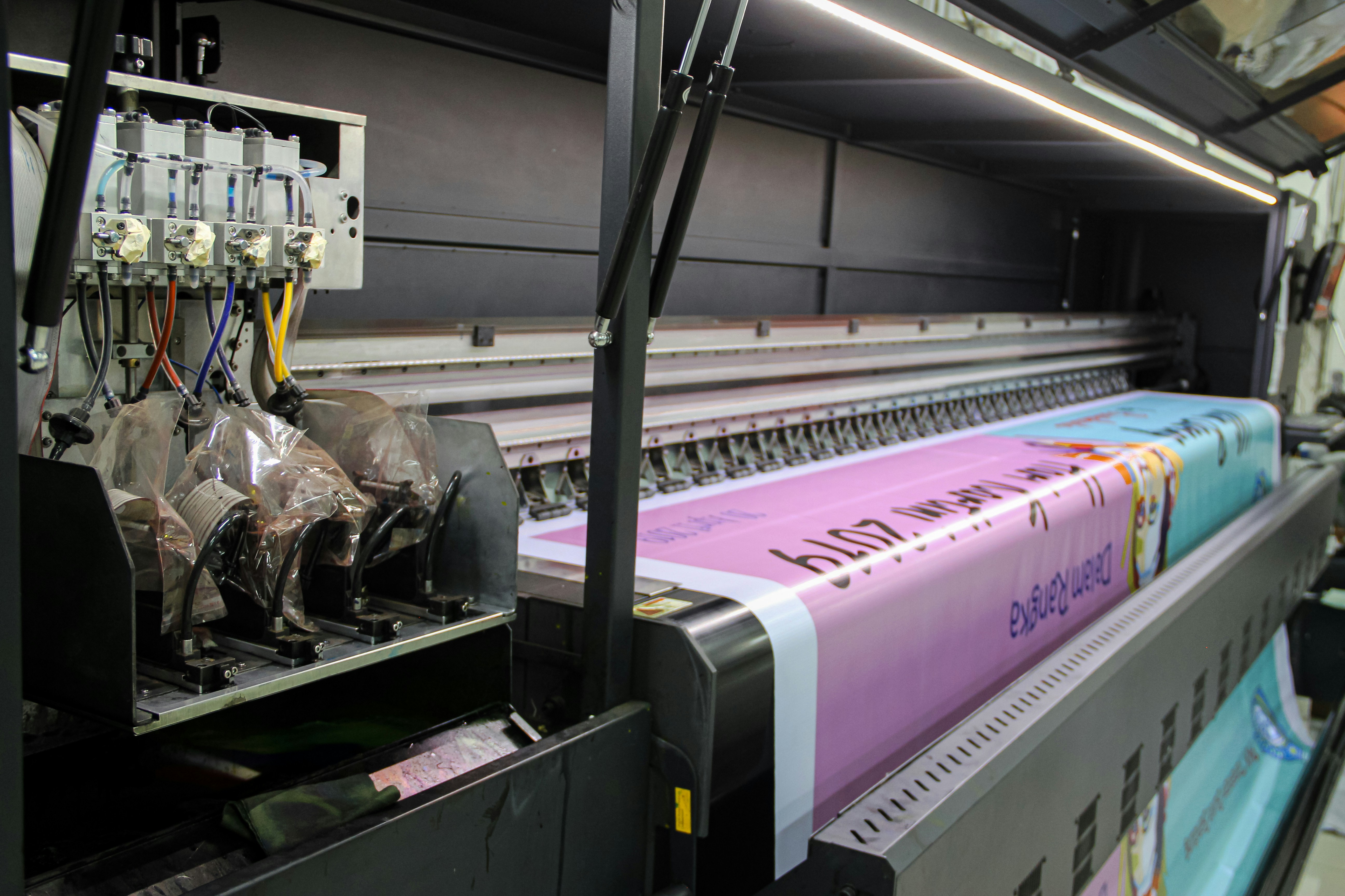 large format printing process